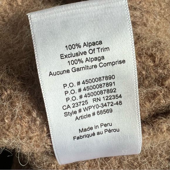 Aritzia The Group by Babaton 100% Alpaca Turtleneck Size L - Picture 6 of 9